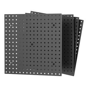 Paquete de 4 paneles de clavija TORACK 4 PIEZAS 16"X16" para pared garaje herramientas utilitarias - Imagen 1 de 4