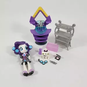 My Little Pony RARITY Equestria Girls Minis Slumber Party Beauty Doll Set MLP - Picture 1 of 8