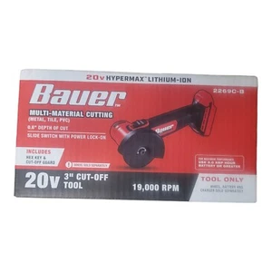 Bauer 20V inalámbrico 3 pulgadas Herramienta de corte - Solo herramienta. Altura 3-4/5 pulgadas. - Imagen 1 de 2