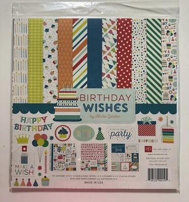 Echo Park 12 x 12 Paper Pack Multiple Variations Available-You Choose - Image 1 of 4