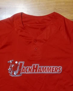 Camiseta de béisbol vintage Joliet Jackhammers camiseta M chicago cubs bears bulls nueva - Imagen 1 de 6