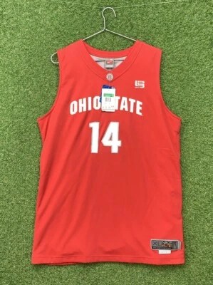 Camiseta de baloncesto Nike Ohio State Buckeyes para hombre XL #14 LeBron James roja casa Y2K Foto 1 de 4