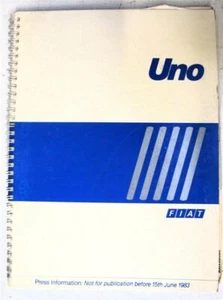 FIAT Uno Car Press Pack Jun 1983 - Picture 1 of 7