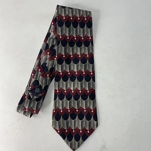 Herrenkrawatte Zylos Navy Burgundy  - Bild 1 von 5