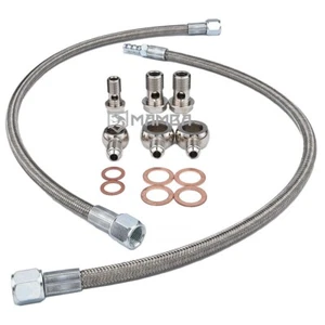 MAMBA Turbo Water Line Kit for Nissan RB25DET SKYLINE GTIR Stock T3 M18 Coolant - Picture 1 of 4