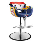 Kids Hydraulic Barber Chair Children Salon Beauty Hair Styling w/ Safety Belt