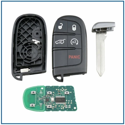 Mando a distancia sin llave inteligente para Jeep Grand Cherokee 2014-2018~ para M3N-40821302 Foto 1 de 4