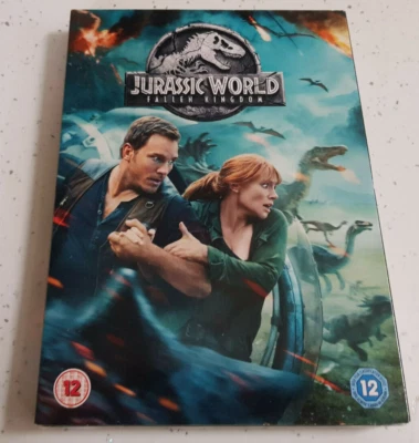 Jurassic World Fallen Kingdom  2017  - DVD With Slipcase - New & Sealed   - Image 1 of 2