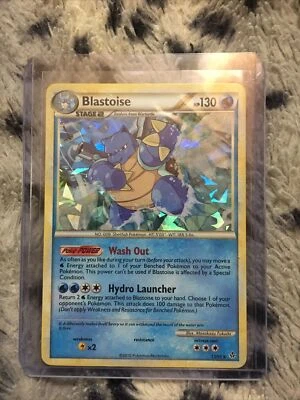 Pokemon Card Blastoise 13/95 Cracked Ice Holo Pokemon Unleashed 2010 Mint🔥 - Image 1 of 4
