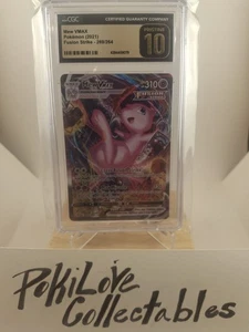Mew VMAX 269/264 Fusion Strike Alt Art Holo CGC 10 PRESTINE - Foto 1 di 4