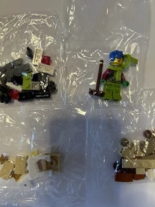 Neu Lego 4 verschiedene Minifigur fabrikversiegelte Tüten weißes Pferd - Stck. & Stücke - Bild 1 von 6