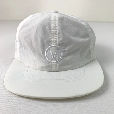 Gorra de estudio Vans x LQQK blanca de nailon correa de clip ajustable sombrero de 6 paneles Foto 1 de 4