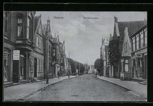 Husum, Ansichtskarte, Partie in der Norderstraße 1913  - Picture 1 of 2