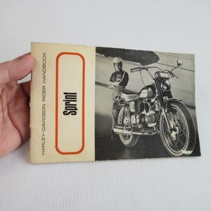 1969 HARLEY DAVIDSON SPRINT OWERS MANUAL AND HAND BOOK - Bild 1 von 6