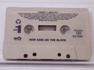 New Kids On The Block Tonight / Hold On Cassette Single 1990 Columbia - Picture 1 of 2