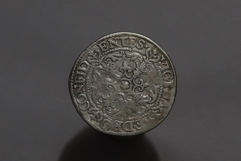 🧭 🇳🇱 PAYS-BAS HOLLANDE Roosschelling 1601 SCARCE SHARP DETAILS 4.83Gr... - Photo 1/3