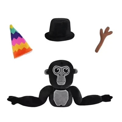 Muñeca de Peluche Gorilla Tag Juguete 8" Mono Gorila Tag Juego para Fans Niños Foto 1 de 4