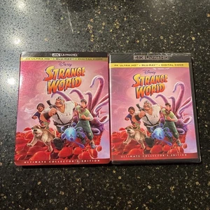Brand New Sealed Strange World 4K UHD & Blu-ray W/ Slipcover Ultimate Edition - Picture 1 of 2