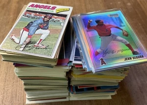 Lot Of 431 LA Angels Autograph MLB Team Rookie Parallels SP 1977-2015 Ref Vintage - Bild 1 von 9