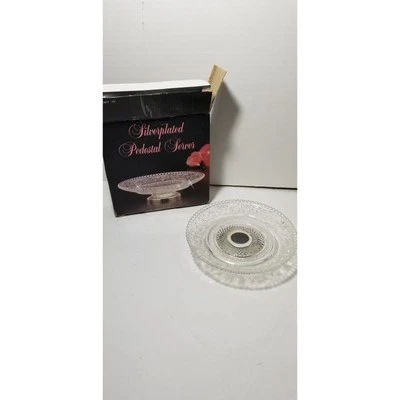 Servidor pedistal plateado cinco y tres cuartos 1.1303 Foto 1 de 4