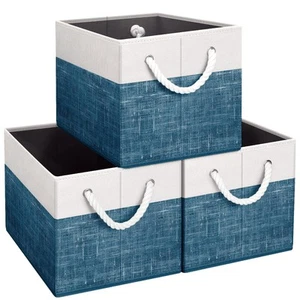 Storage Bins [3-Pack], Foldable Storage Baskets for Organizing Toys, Books, S... - Picture 1 of 7