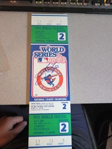 Jim Palmer signed 1983 world Series Replica Ticket BALTIMORE ORIOLES AUTO PSA - Picture 1 of 5