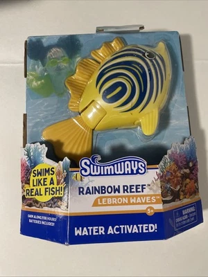 SwimWays Rainbow Reef Fish “Lebron Waves” Floating Bath Pool Toy NEW - Image 1 of 2