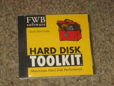 VINTAGE SOFTWARE FWB HARD DISK TOOLKIT FOR MACINTOSH 4.0 VERSION - WITH SERIAL # - Image 1 of 4