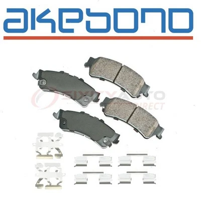 Akebono Pro-ACT Rear Disc Brake Pad Set for 2003-2005 Chevrolet Astro - ie Foto 1 de 4
