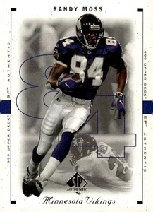 1999 SP Authentic #47 Randy Moss - Picture 1 of 2