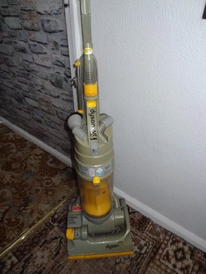 Dyson DC04 Standard Clutched Upright Vacuum Cleaner Grey & Yellow - Image 1 of 4