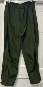 Cabela's Gore-Tex Regenhose wasserdicht Wandern Outdoor Angeln grün 2XL sehr guter Zustand - Bild 1 von 8