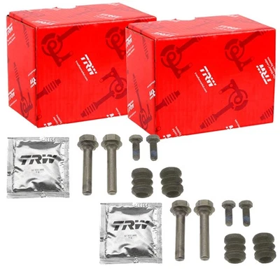 2X TRW FRONT BRAKE CALIPER GUIDE SLEEVE KIT fits RENAULT CLIO MEGANE SUP - Image 1 of 3