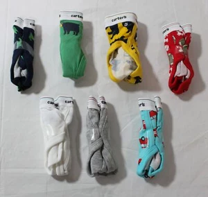 Carter's Boys' 7-Pack No-Pinch Cotton Briefs Underwear DH3 Multicolor 4/5 NWT - Picture 1 of 24