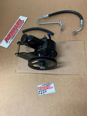 Mopar 383 440 426 Hemi Power Steering Pump Brackets Pulley Cuda GTX 1969 - UP BB - Image 1 of 4