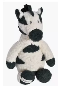 Juguete ecológico de peluche de cebra zibby de algodón orgánico NUEVO 12 pulgadas - Imagen 1 de 5