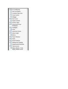 Chevy Truck C1500 1996 Color Wiring Diagram Schematic V6 4.3L 2WD pdf - Picture 1 of 1