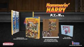 Hammerin Harry Edicion Coleccionista Nintendo NES NUEVO COLLECTORS EDITION
