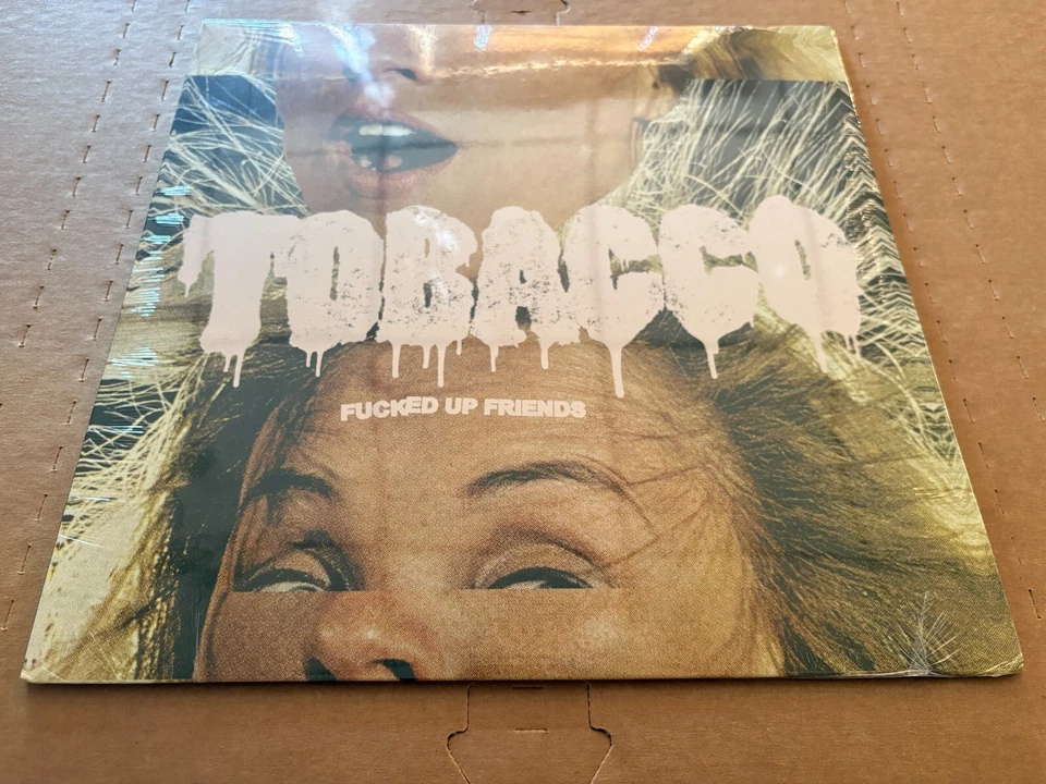 Tobacco Fucked up Friends Limited Pink Vinyl Record LP Rad Cult