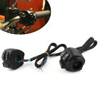 Black Motorcycle Handlebar Control Switches+Wiring Harness For Harley Dyna Vrod