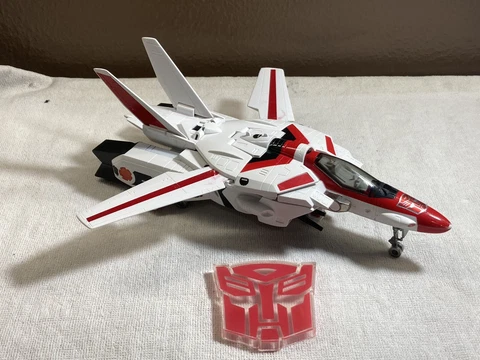 Transformers G1 Jetfire #3 Nice And White! Vintage Please Read Cover