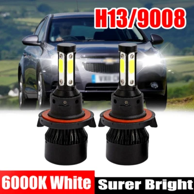 Combo de bombillas LED de haz alto y bajo para Chevy Cruze 2011 2012 2013 2014 2015 Foto 1 de 4