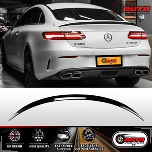 MERCEDES Benz E Class Coupe C238 E53 E63S AMG Look Rear Boot Spoiler Gloss Black - Picture 1 of 9