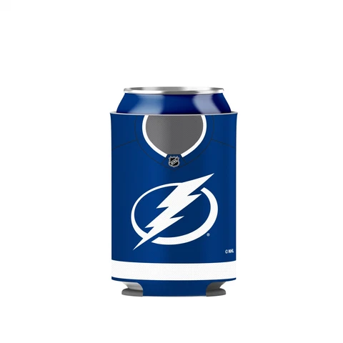 Tampa Bay Lightning Primary Current Logo NHL Hockey Reversible Can Cooler - 1 Cover