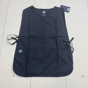 Adar Universal Unisex Workwear Bib Apron 2 Ties and Front Pockets Pewter SZ X - Picture 1 of 5