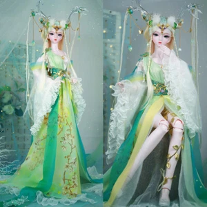 1/3 BJD Doll Face Makeup Hair Shoes Clothes 24" Girl Doll Full Set Toys Lifelike - Bild 1 von 10