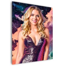 SCARLETT JOHANSSON Actress Model Diva Belles #2/7 ACEO Art Print Card by RoStar