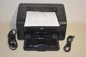 HP LaserJet Pro P1102w Monochrome Laser Printer WiFi W/ Toner #W5982 - Picture 1 of 8