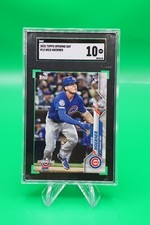 2020 Topps Rookie #12 Nico Hoerner SGC 10 Chicago Cubs GS1