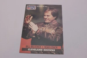 1991 PRO SET BILL BELICHICK CLEVELAND BROWNS #126 - Picture 1 of 6